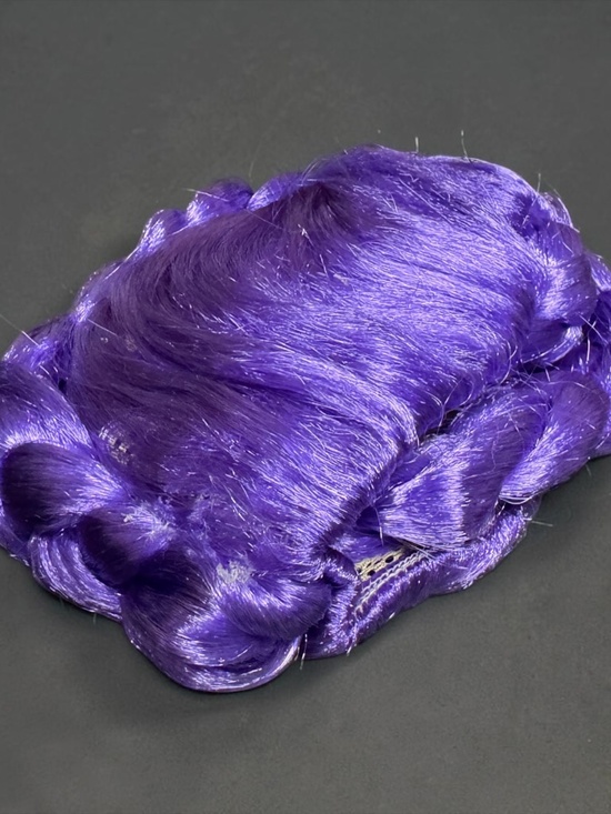 NOT FOR SALE - Kids Rumi Kpop Demon Hunters Purple Cosplay Wig NWOT main image 9